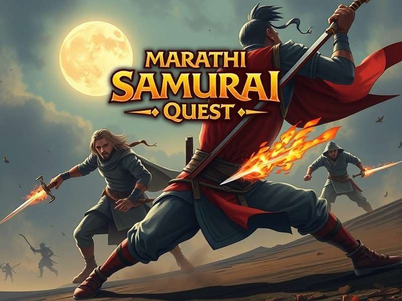 Marathi Samurai Quest Game Banner
